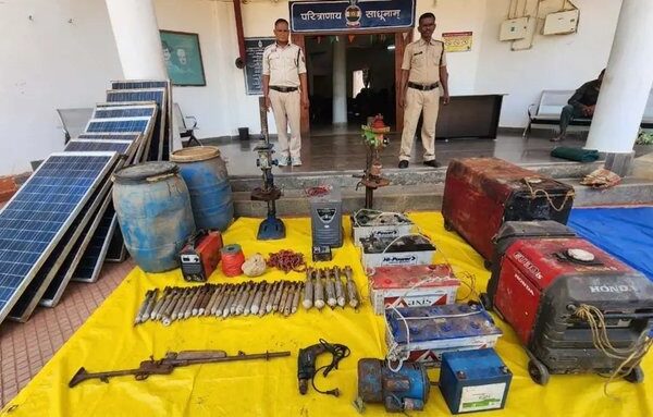 Chhattisgarh Maoist Dump Seized