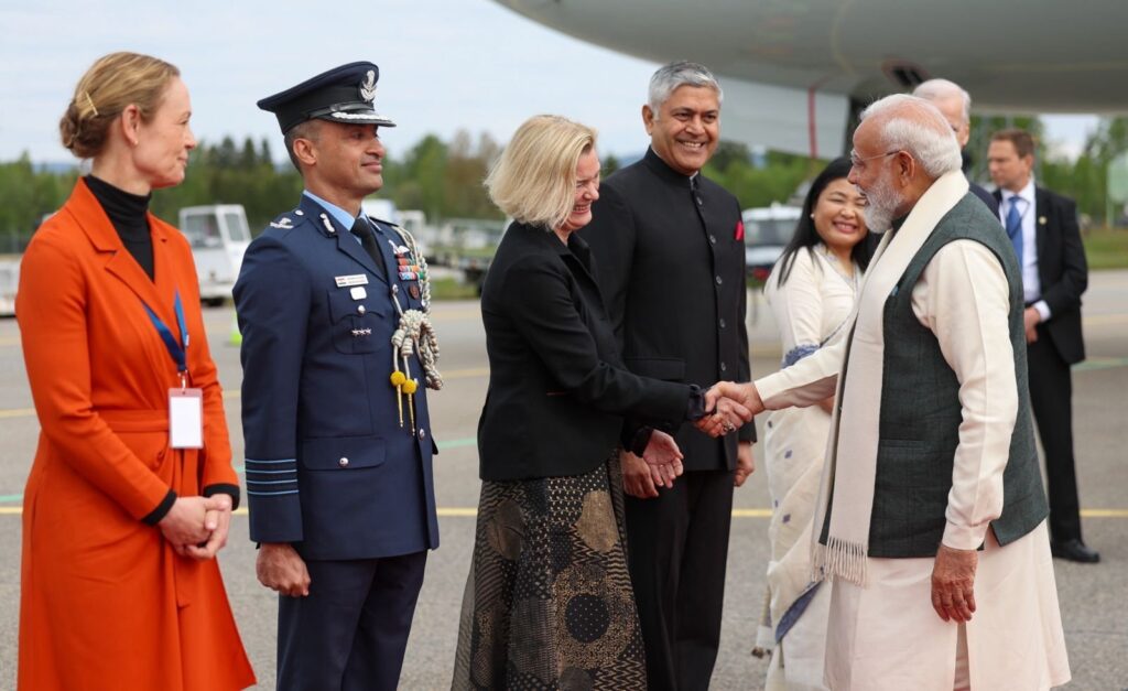 Modi in Norway