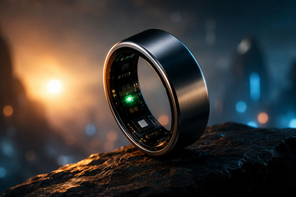 Smart biomarker ring
