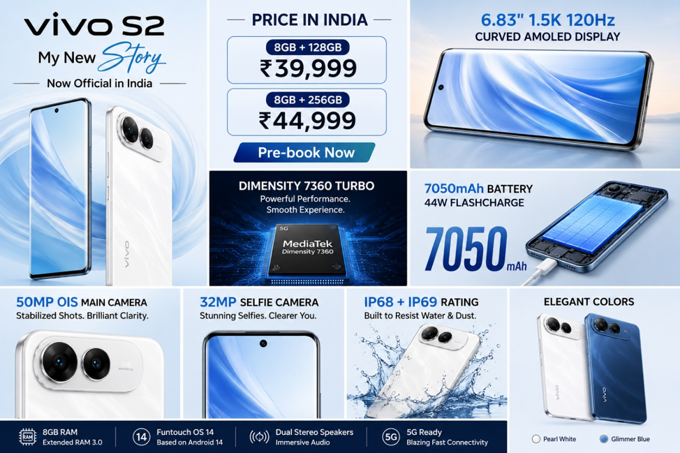 Vivo S2 Price in India