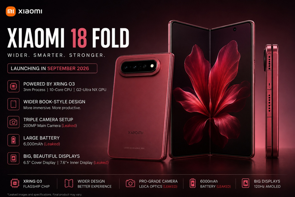 Xiaomi 18 Fold