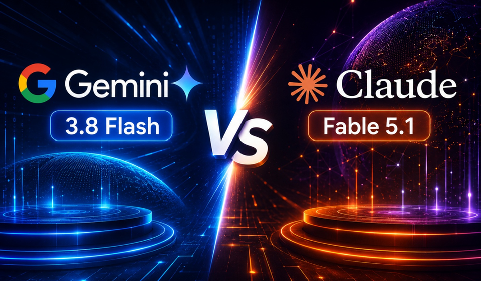 Gemini 3.8 Flash vs Claude Fable 5.1