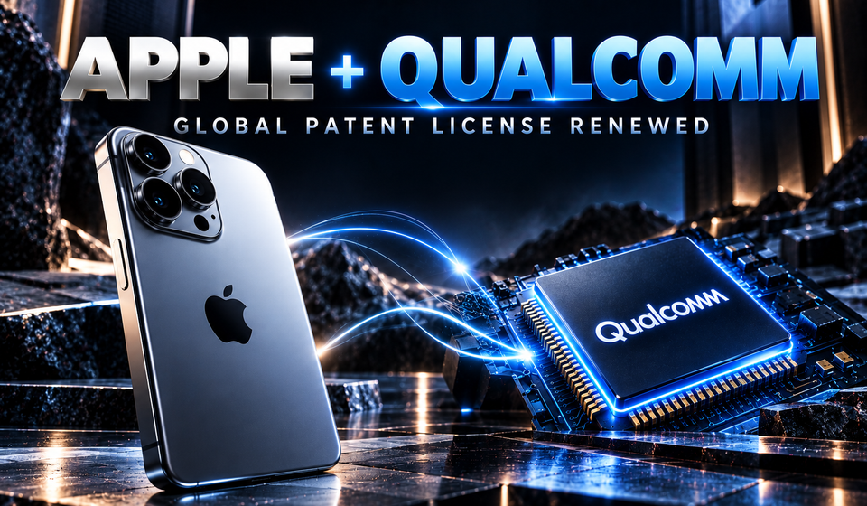 Qualcomm Apple patent license agreement