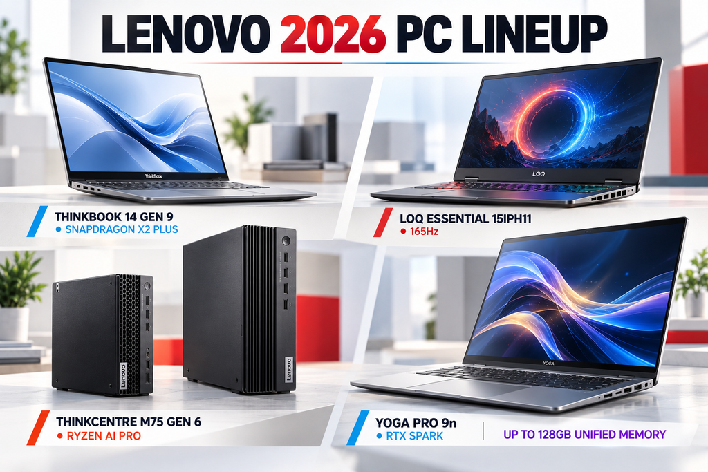 Lenovo 2026 PC lineup
