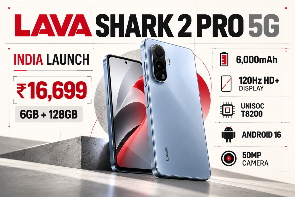 Lava Shark 2 Pro 5G