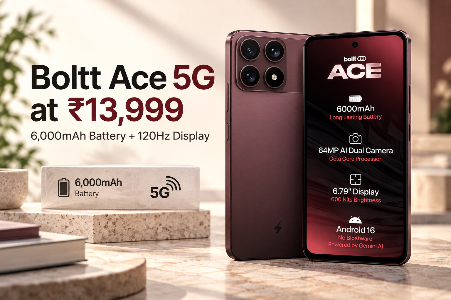 Boltt Ace 5G