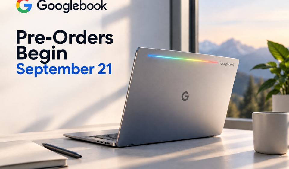 Googlebook pre-orders