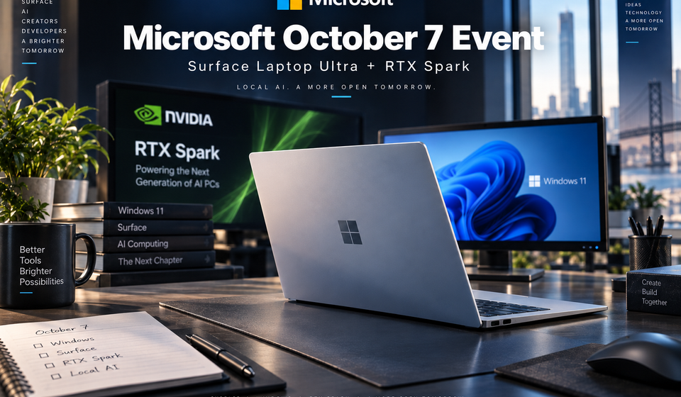 Microsoft October 7 event