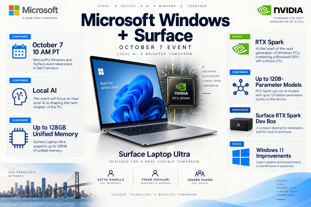 Microsoft October 7 event