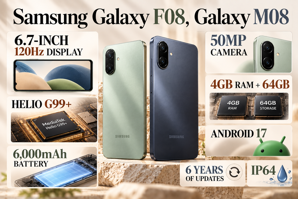 Samsung Galaxy F08, Galaxy M08