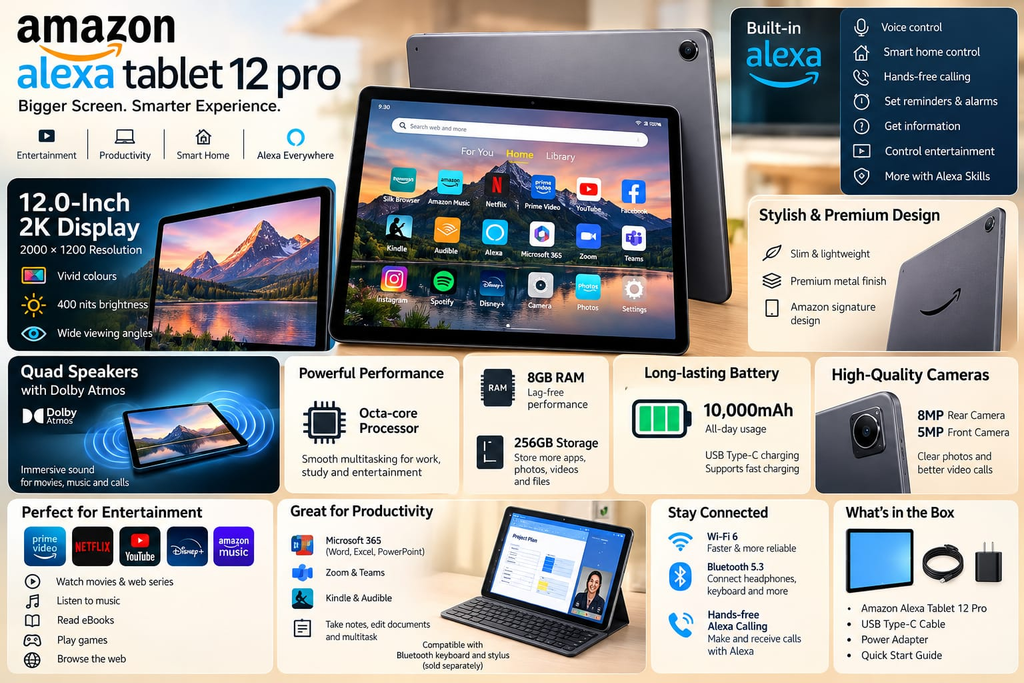 Amazon Alexa Tablet 12 Pro