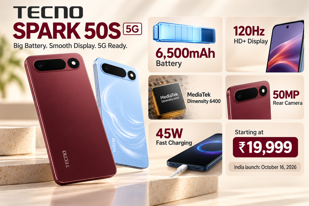 TECNO Spark 50S 5G
