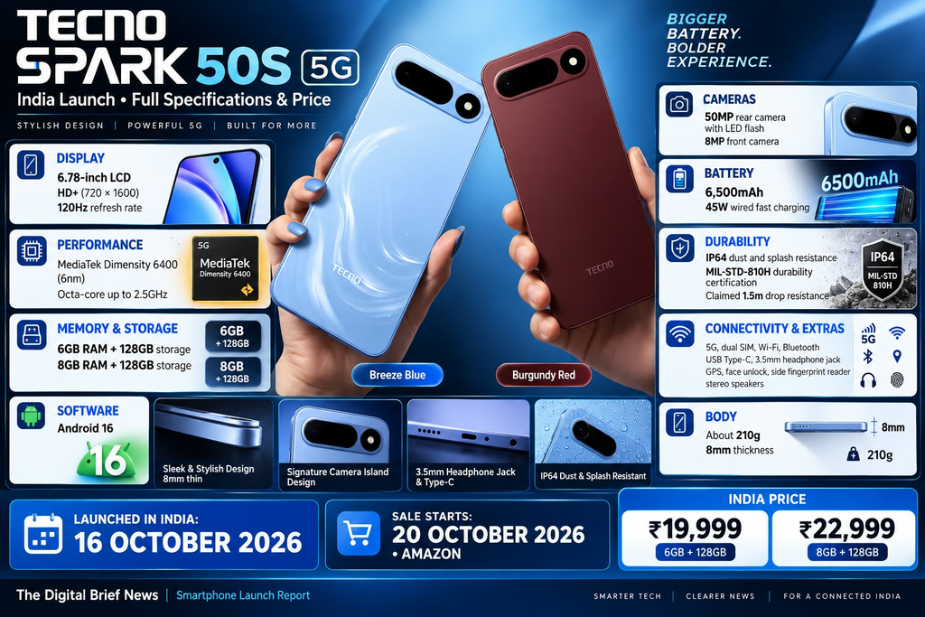 TECNO Spark 50S 5G