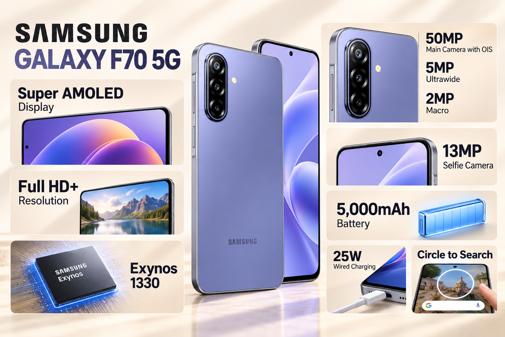 Samsung Galaxy F70 5G