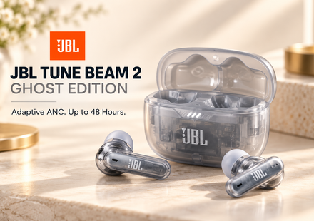 JBL Tune Beam 2 Ghost Edition