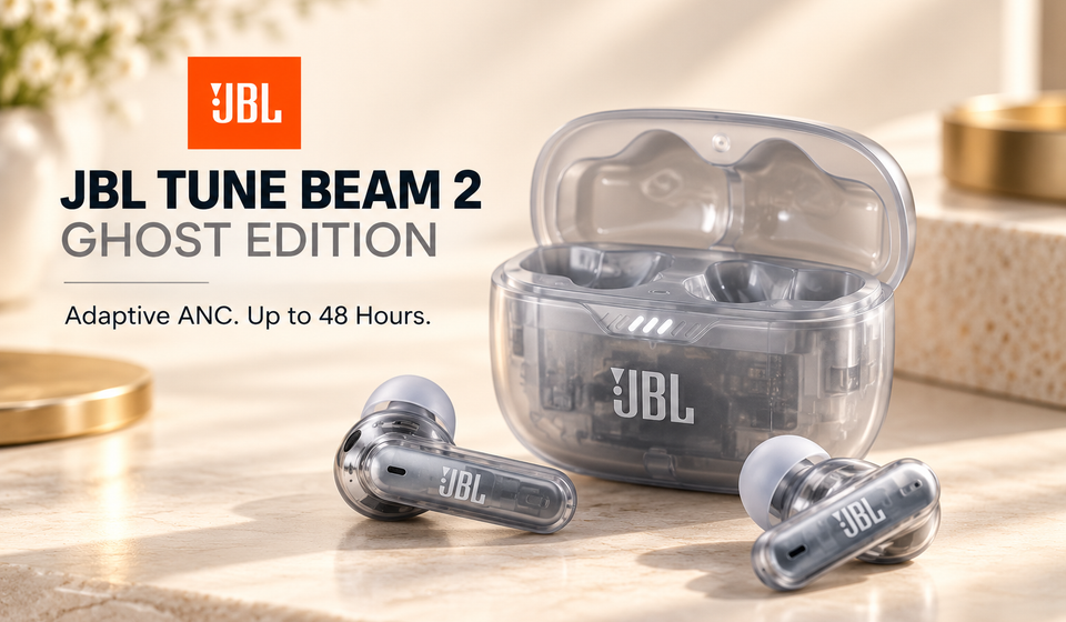 JBL Tune Beam 2 Ghost Edition