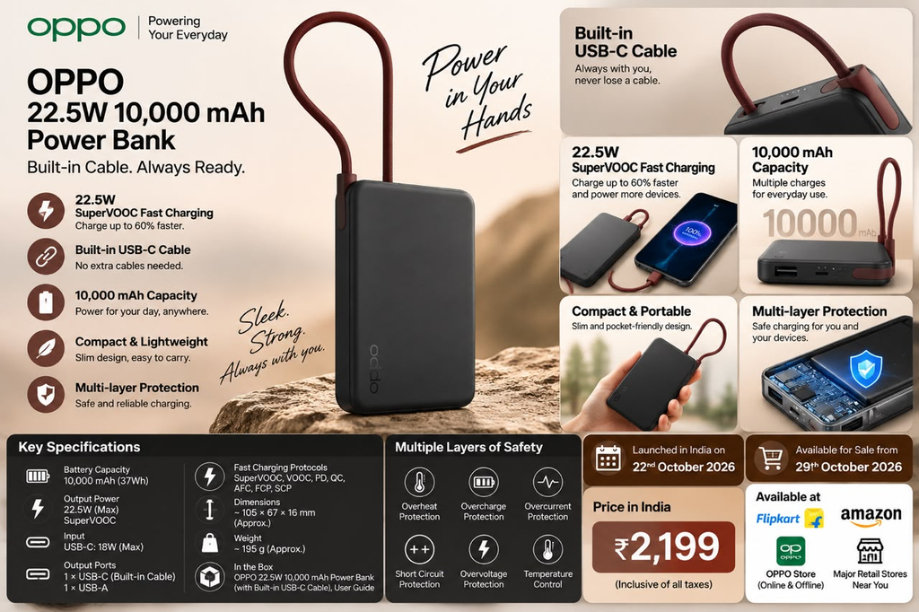 OPPO 22.5W Power Bank