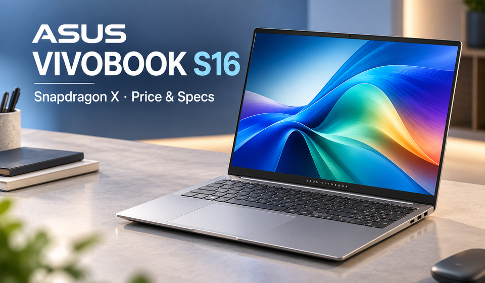 ASUS Vivobook S16 Snapdragon X
