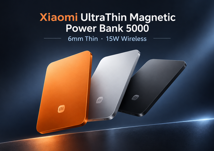 Xiaomi UltraThin Magnetic Power Bank 5000