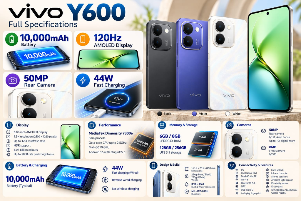 Vivo Y600