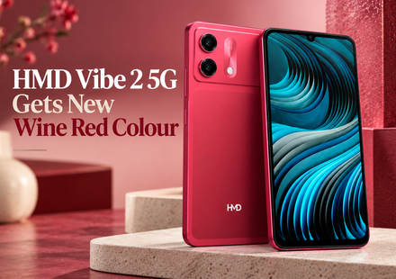 HMD Vibe 2 5G Wine Red