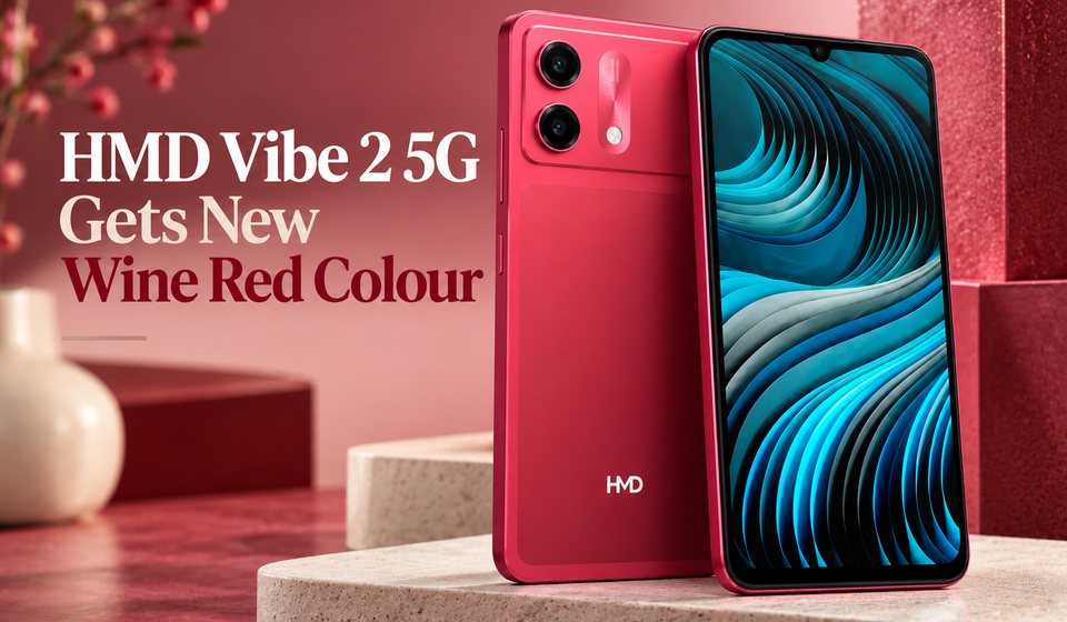 HMD Vibe 2 5G Wine Red