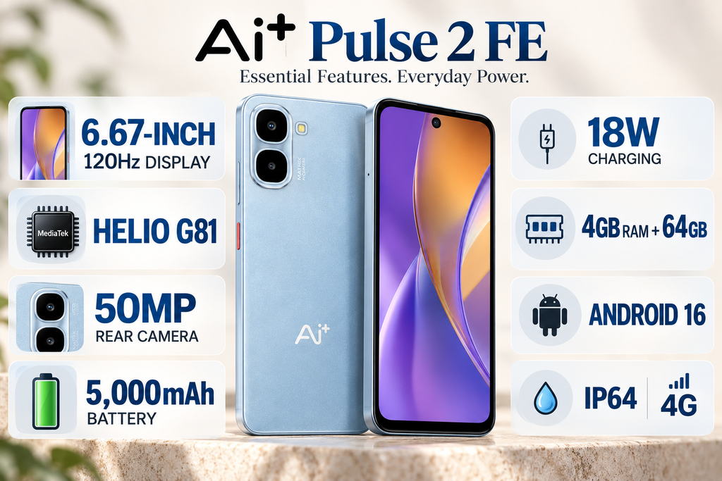 Ai+ Pulse 2 FE