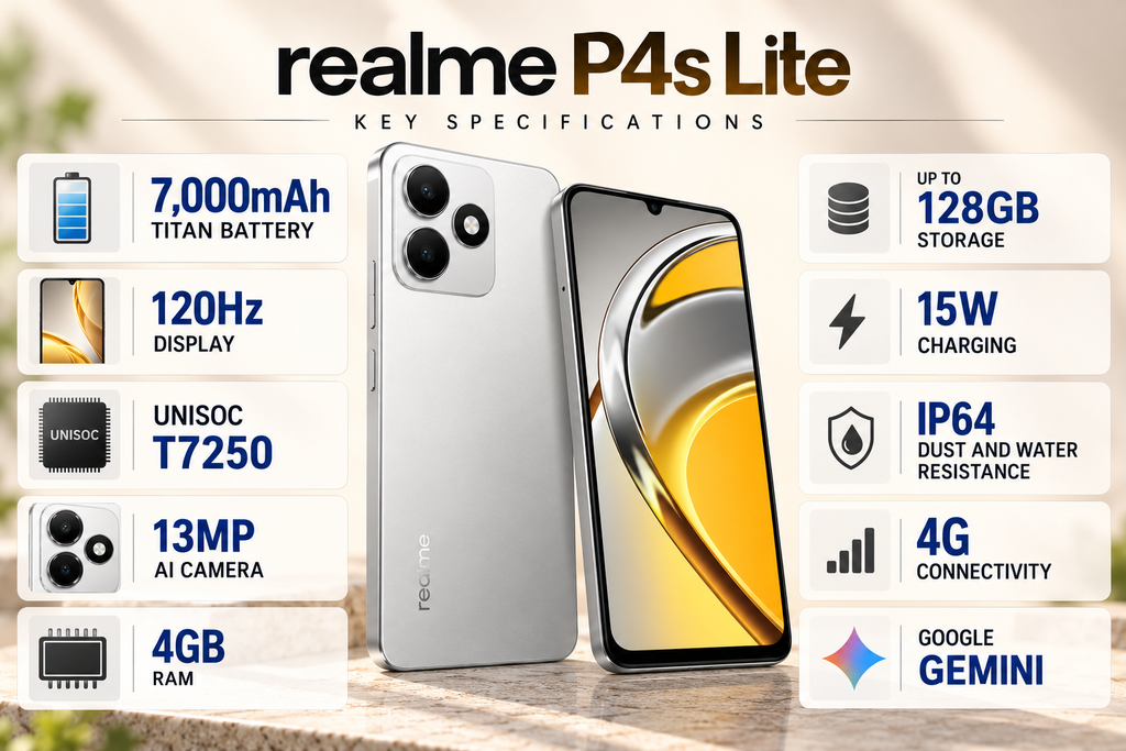 realme P4s Lite