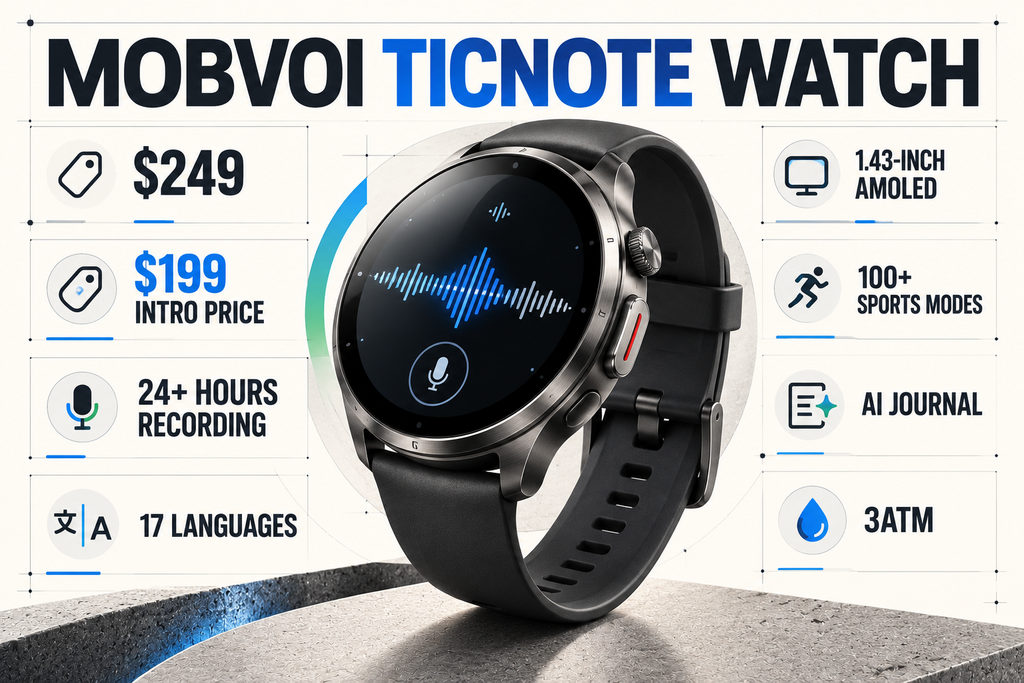 Mobvoi TicNote Watch