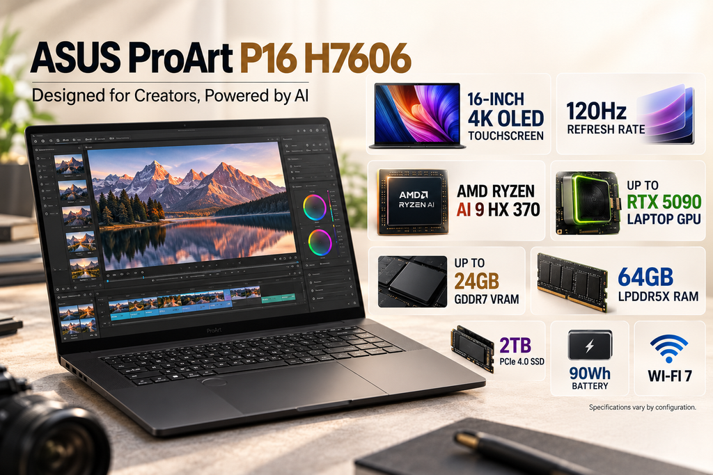 ASUS ProArt P16 H7606